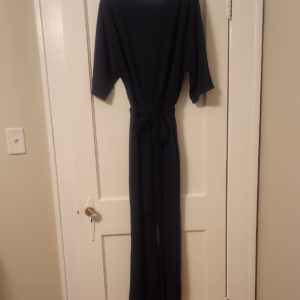 Elegant Navy Jumpsuit